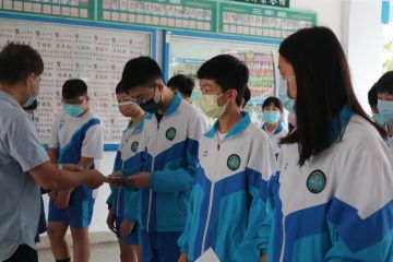 110學年度 第1學期 第一次月考 各班第一名頒獎